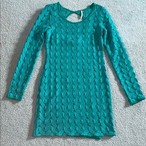 NWOT emerald green dress